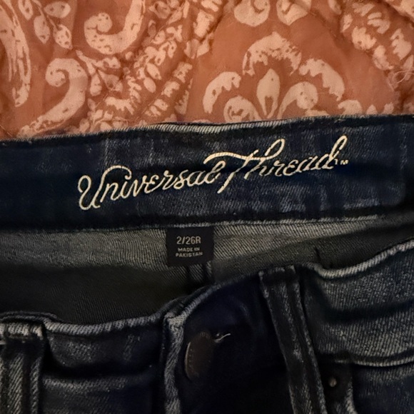 Universal Thread Dark Blue Denim Pants - Picture 3 of 4